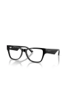 Jimmy Choo 54mm Rectangle Optical Glasses In Black