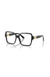 Jimmy Choo 54mm Square Optical Glasses In Black