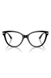 Jimmy Choo 54nn Cat Eye Optical Glasses In Black
