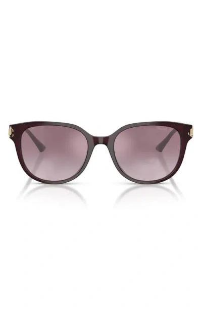 Jimmy Choo 55mm Gradient Phantos Sunglasses In Purple