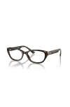 Jimmy Choo 55mm Oval Optical Glasses In Brown