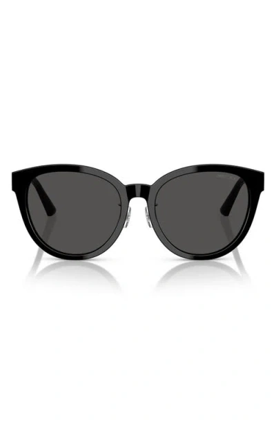 Jimmy Choo 55mm Phantos Sunglasses In Black