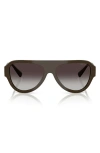 Jimmy Choo 55mm Pilot Sunglasses In Caper Green