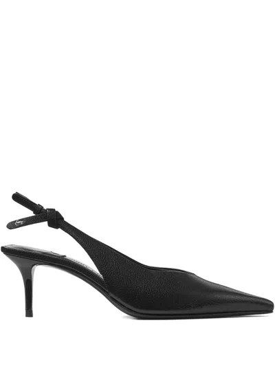 Jimmy Choo 60mm Camie Slingback Pumps In Black