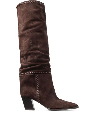 JIMMY CHOO JIMMY CHOO 60MM KNEE-HIGH BOOTS