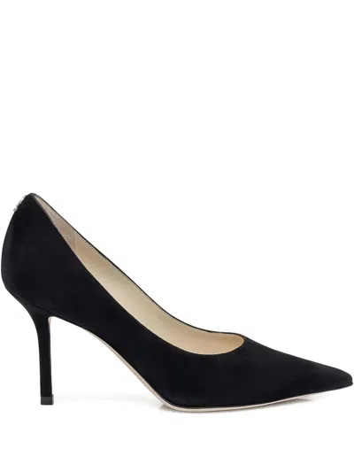 JIMMY CHOO 60MM LOVE SUEDE POINTED-TOE PUMPS