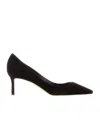 Jimmy Choo Romy 60 Pointed In Black
