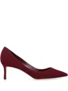 Jimmy Choo Pointed High Heels In Red