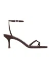 Jimmy Choo Leo 1998 65 Leather Heeled Sandals