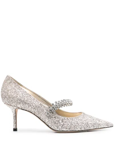 Jimmy Choo 65mm Bing Pump In Neutrals