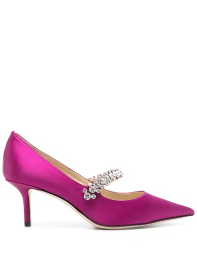 Pre-owned Jimmy Choo 65mm Bing Pumps In Pink