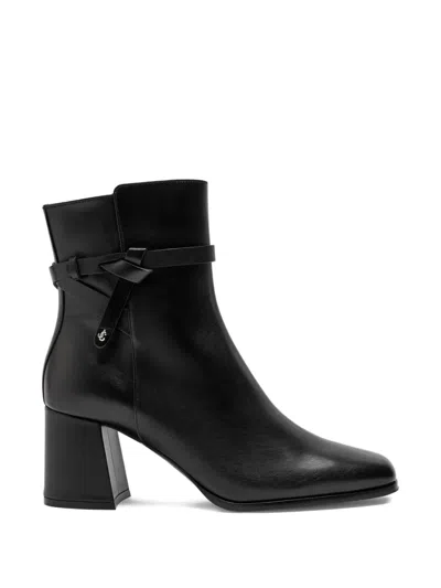 Jimmy Choo 65mm Lawton Boots In Black