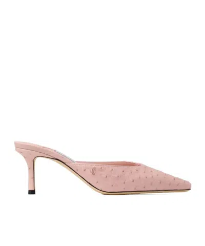 Jimmy Choo 65mm Vivi Mules In Pink
