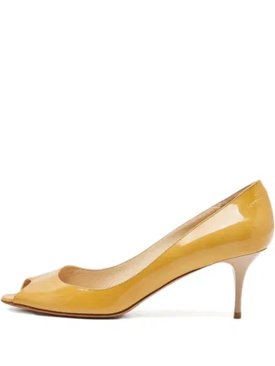Pre-owned Jimmy Choo 70mm Evelyn Patent-leather Pumps