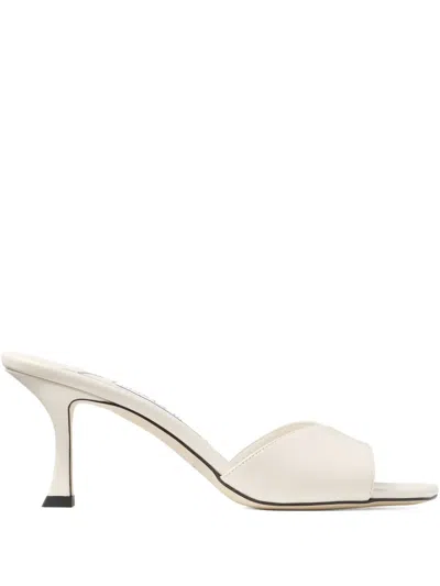 Jimmy Choo 70mm Skye Leather Sandals