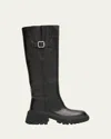 Jimmy Choo 70mm Tamskin Leather Over-the-knee Boots In Animal Print