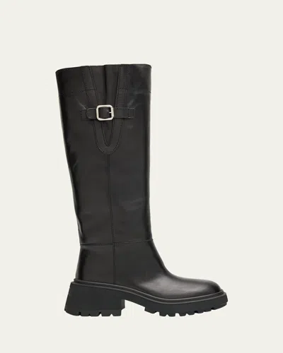 JIMMY CHOO 70MM TAMSKIN LEATHER OVER-THE-KNEE BOOTS