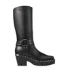 Jimmy Choo Black Quinn Boots In Black