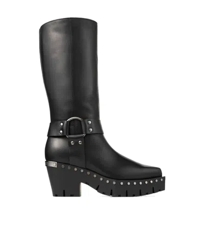JIMMY CHOO JIMMY CHOO QUINN STUDDED BOOTS