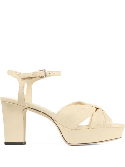 Jimmy Choo 80mm Heloise Platform Sandals