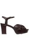 Jimmy Choo Heloise 80 In Brown