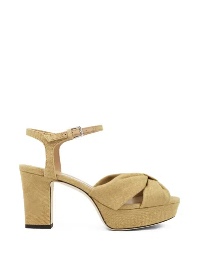 Jimmy Choo 80mm Heloise Sandals In Multi