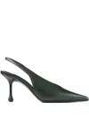 Jimmy Choo 80mm Isa Pumps In Green