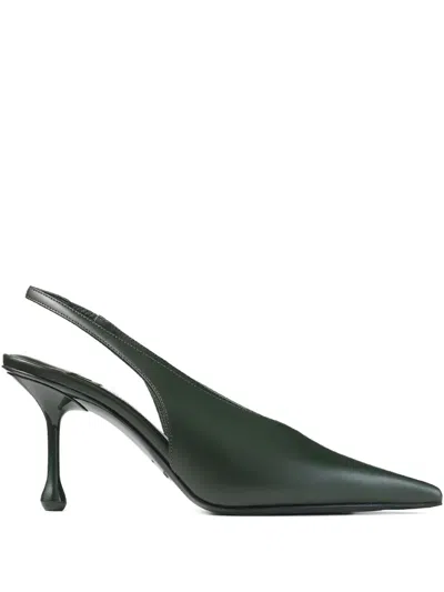 Jimmy Choo 80mm Isa Pumps In Green