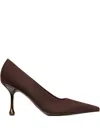 Jimmy Choo Ixia Pointed Toe Suede Pumps