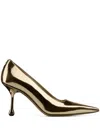Jimmy Choo Ixia 80 Dã© In Gold