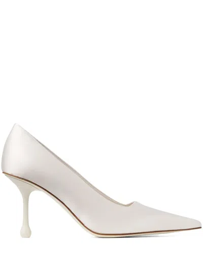 Jimmy Choo 80mm Ixia Pumps In Neutrals