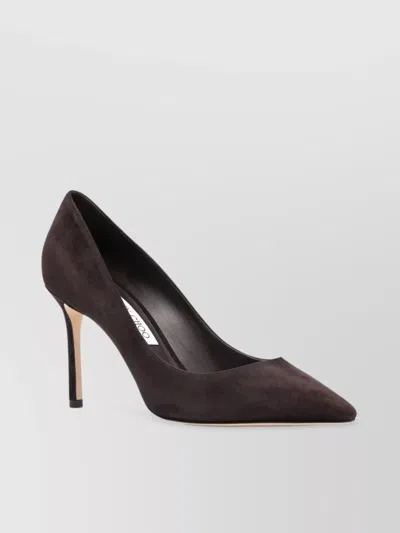 Jimmy Choo 85 Mm Heel Pointed Suede Pumps