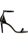 Jimmy Choo 85mm Alva Sandals In Black