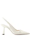 Jimmy Choo 85mm Amita Sling-back Pumps