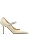 Jimmy Choo Pump "bing 85" In Neutrals