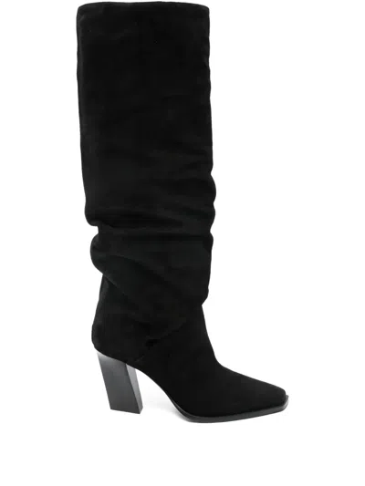 Jimmy Choo 85mm Hart Boots In Black