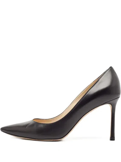 Pre-owned Jimmy Choo 85mm Leather Pumps