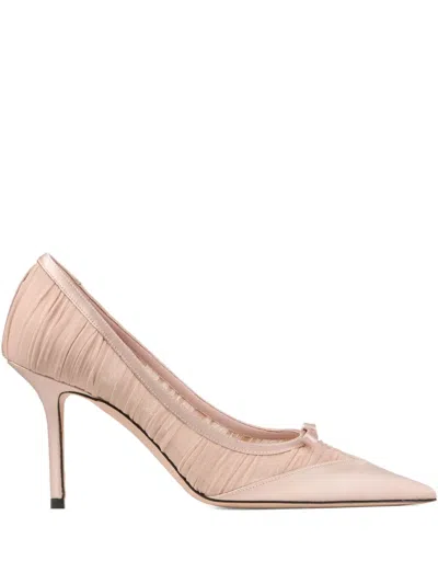 Jimmy Choo 85mm Love Bow Pumps In Multi