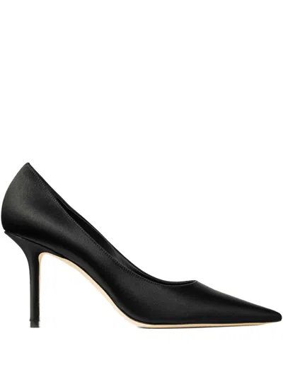 JIMMY CHOO 85MM LOVE POINTED-TOE PUMPS