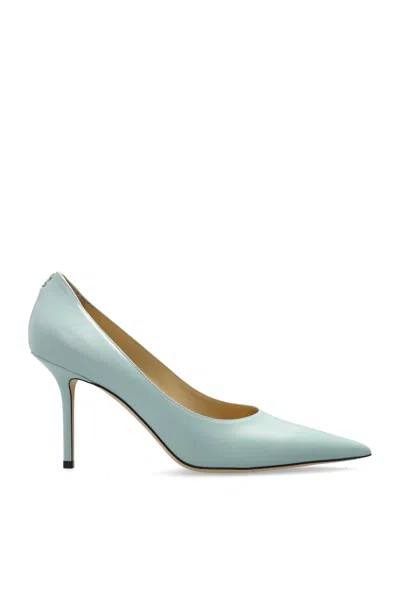 JIMMY CHOO JIMMY CHOO LOVE 85 POINTED-TOE SLIP-ON PUMPS