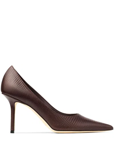 Jimmy Choo 85mm Love Pumps In 褐色
