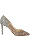 Jimmy Choo Romy Pumps In Gold