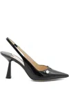 Jimmy Choo 85mm Slingback Pearl Pumps