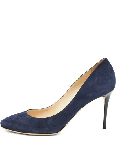 Pre-owned Jimmy Choo 90mm Leather Pumps