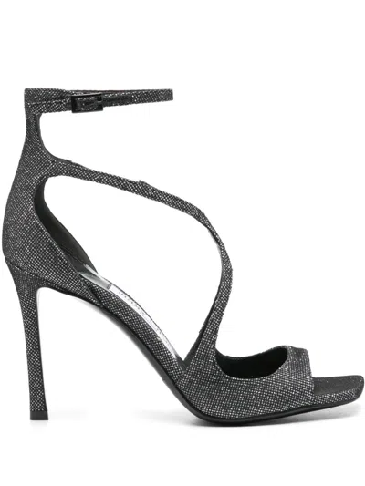Jimmy Choo 95mm Azia Sandals In Black