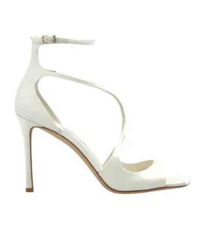 Jimmy Choo Azia 95 Ankle-strapped Sandals In Multi