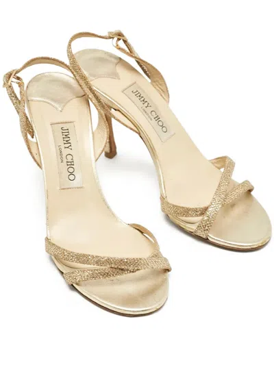 Pre-owned Jimmy Choo 95mm Ingrid Sandals