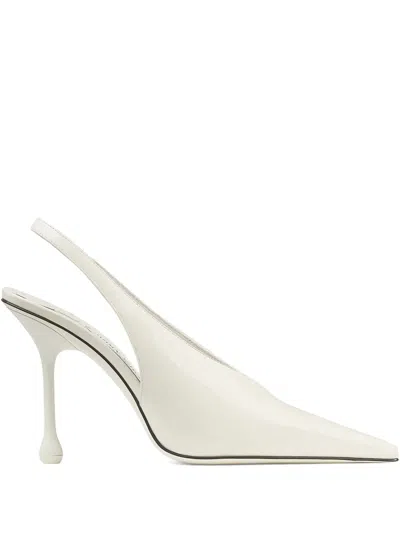 Jimmy Choo 95mm Isa Pumps In Neutrals