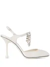 Jimmy Choo Verity95 High-heeled Sandals In Neutrals