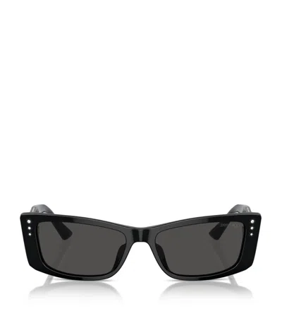 Jimmy Choo Acetate Jc5002bu Sunglasses In Black